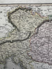 Austrian Dominions Treaty 1815 Vienna 1820 C. Smith scarce gorgeous folio map