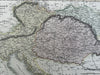 Austrian Dominions Treaty 1815 Vienna 1820 C. Smith scarce gorgeous folio map