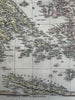 Greece Greek Islands Candia Morea Cyclades 1818 Smith scarce gorgeous map