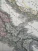 Italy Italia w/ Sardinia Corsica Sicily Church 1820 Smith scarce gorgeous map