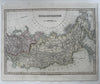 Russia in Asia Empire Europe Tobolsk Siberia  1820 Smith scarce gorgeous map