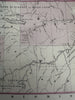 Montana Territory pre-statehood 1880 Mitchell decorative hand colored nice map