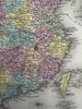 China Korea Formosa Yellow Sea 1855 Cowperthwait lovely hand color map
