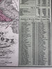 Europe large folio sheet 1855 Cowperthwait fine hand colored map
