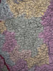 Europe large folio sheet 1855 Cowperthwait fine hand colored map