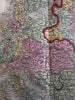 Europe large folio sheet 1855 Cowperthwait fine hand colored map