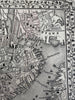 Boston Mass. detailed city plan 1880 Mitchell large decorative hand colored map