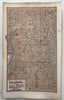 Philadelphia city plan 1853 Ensign charming giftable miniature hand colored map