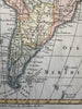 South America 1828 attractive engraved hand color map