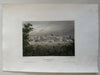 Washington DC the "new" Capitol building c. 1850 Meyer hand color print
