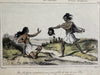 New Zealand decapitation 1863 hand color print lot x 2 ethnic views