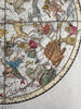 Celestial star constellations 1810 North & South Hemispheres 2 hand color prints