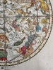 Celestial star constellations 1810 North & South Hemispheres 2 hand color prints