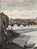 Florence Italy Firenze Italia 1759 hand colored Arno prospect birds-eye view