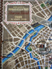 Zurich Switzerland 1939 pictorial cartoon Expo city plan colorful
