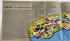 Zurich Switzerland 1939 pictorial cartoon Expo city plan colorful