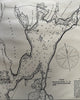 Fall River Mass Bristol Warren Necks Hope Bay Hog I 1901 Eldridge nautical chart