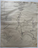 Milford Conn. Wepawage & Indian Rivers Charles Isl 1901 Eldridge nautical chart