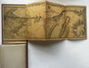 Suez Canal Panoramic views  c.1889 Egypt Africa rare souvenir book w/ map