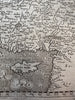 Turkey Cyprus Natoilia 1621 Magini Ptolemaic Geographia early Porro engraved map