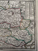 Poland Kingdom with historical list of kings 1719 Chiquet decorative small map