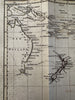 New Discoveries Australia New Holland undefined coastline 1798 Dilly rare map