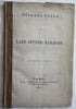 Lake Ontario RR Niagara Falls 1853 pre-open Engineers Report large folding map