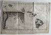 Hawaii Sandwich Islands 1785 Capt. Cook Roberts & Benard important early map