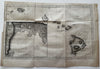 Hawaii Sandwich Islands 1785 Capt. Cook Roberts & Benard important early map