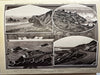 San Francisco 1888 birds-eye view splendid souvenir booklet 50+ views embossed