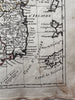 Ireland w/ Capt Doyle Nymph Bank discovery 1806 Herisson old hc miniature map