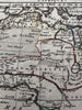 Africa Mts of Moon 1806 Herisson old hc miniature map