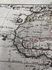 Africa Mts of Moon 1806 Herisson old hc miniature map