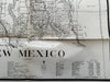 New Mexico 1911 Walter Twitchell large scarce folding state map