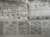 Miami Beach Florida c.1940 rare detailed pictorial Tourist Visitor souvenir map