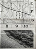 Miami Beach Florida c.1940 rare detailed pictorial Tourist Visitor souvenir map