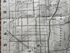 Miami Beach Florida c.1940 rare detailed pictorial Tourist Visitor souvenir map