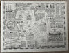 Green Point Brooklyn New York 1975 Mutell Historical cartoon map trolley ships