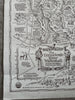 Housatonic Valley Association 1985 cartoon river preservation map by Braun