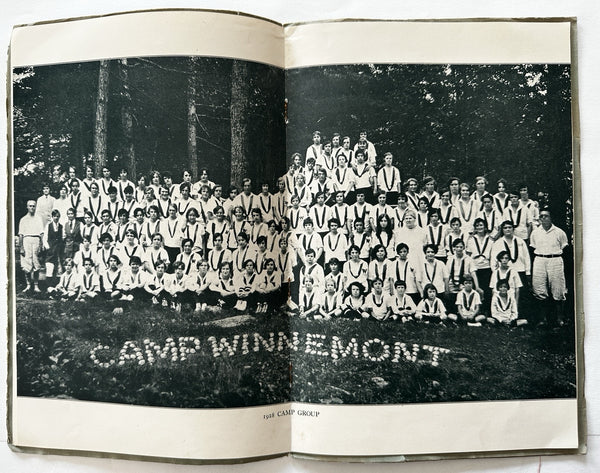 Camp Winnemont Girl’s Lake Ossipee NH Summer 1929 annual booklet many pics