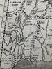 Armenia Babylonia Persia Iran 1621 Magini Porro map sea monster in Caspian Sea