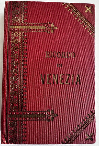 Venice Italy Venezia Italia c. 1890’s real photo tourist album 14 city views