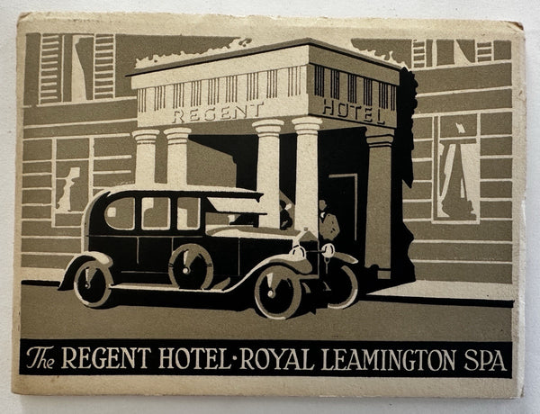Regent Hotel Royal Leamington Spa c.1920’s promo booklet wonderful photos
