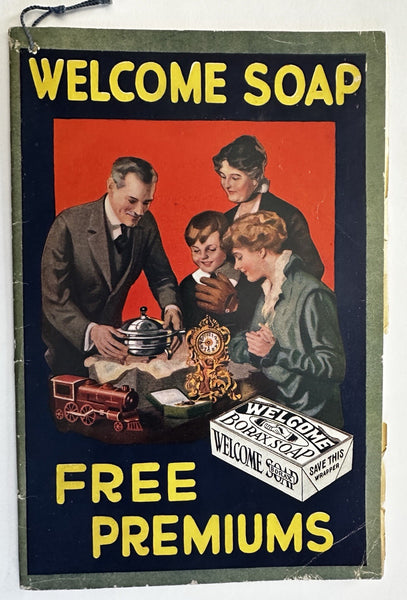 Welcome Borax Soap c.1922 Prizes Premiums catalogue toys knives household items
