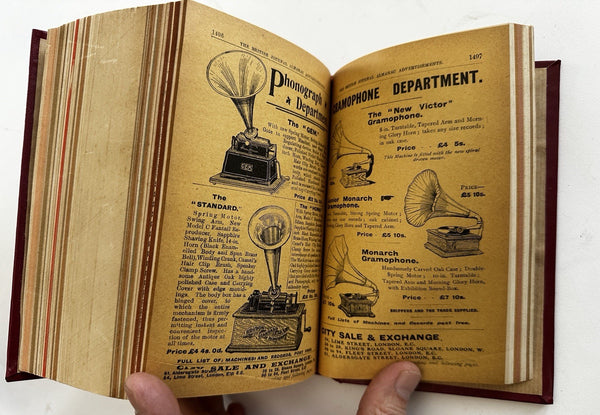British 1907 Photographic Almanac Photographers companion rare book 1000+ Ad pgs