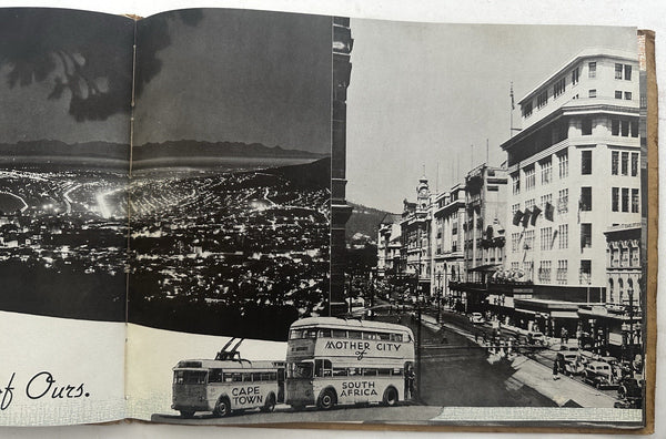 Cape Town South Africa 1947 Royal visit photo souvenir tourist view book
