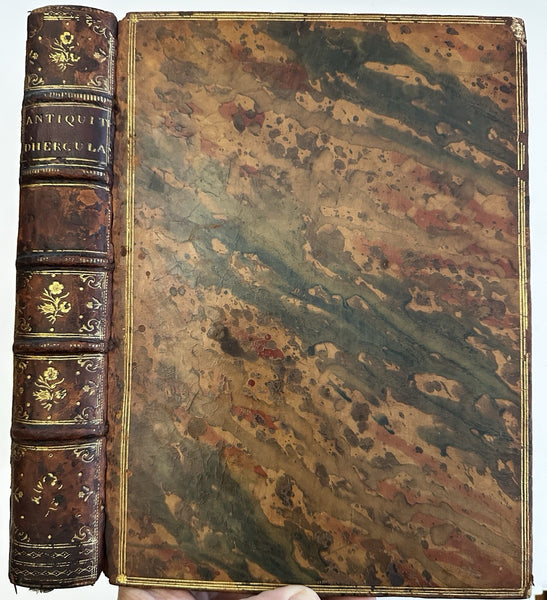 Herculaneum Italy Antiquities Arts 1780 book 107 engravings mythology nudes gods