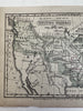 Oregon & Missouri Territory U.S.A. 1837 Boynton engraved map orig. hand color