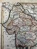 India Hindoostan 1799 Lovely map hand colored