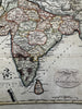 India Hindoostan 1799 Lovely map hand colored